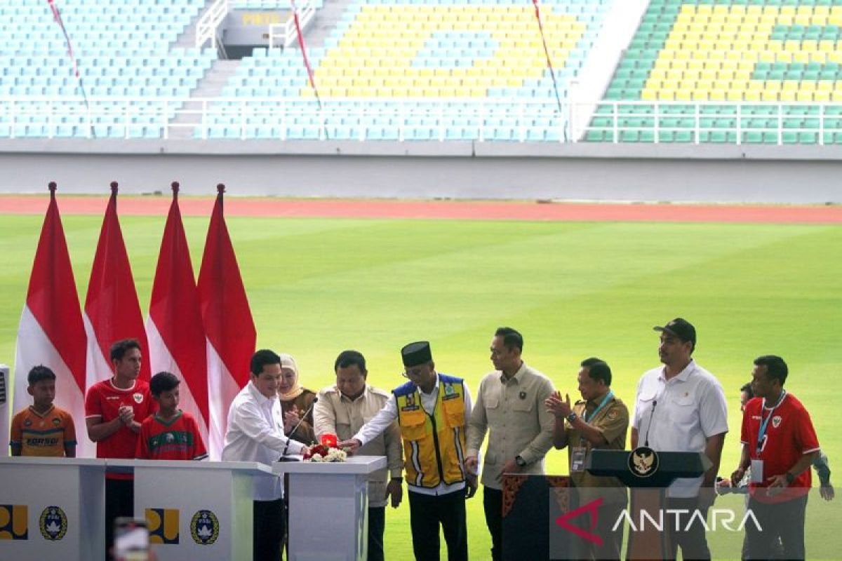 Prabowo Ajak Klub dan Sektor Swasta Kolaborasi setelah Peresmian 17 Stadion