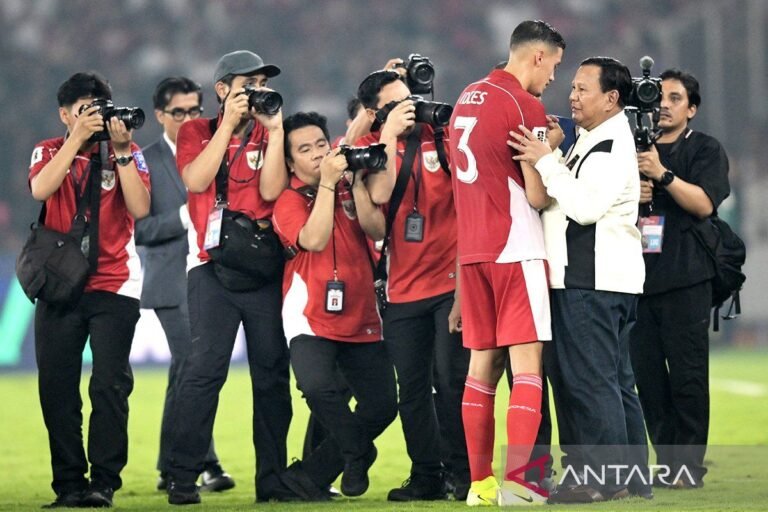 Prabowo: Bersyukur atas Kemenangan Timnas Melawan China, Semoga Lolos ke Piala Dunia