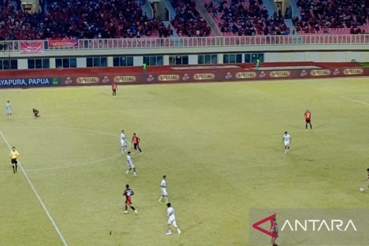 Persipura Jayapura Menang Telak 3-0 atas Persipal